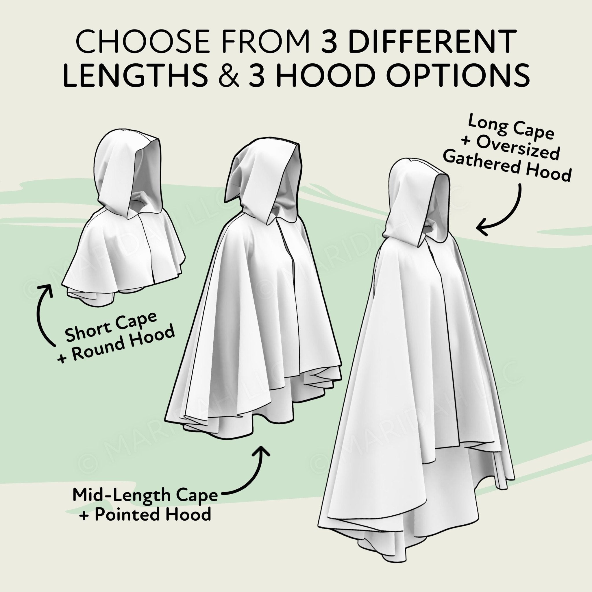 Cosplay Cape Pack vol 2 - Maridah