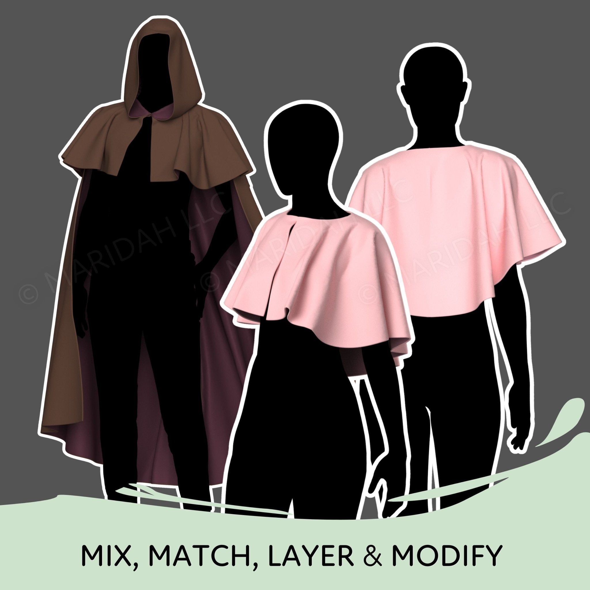 Cosplay Cape Pack vol 2 - Maridah