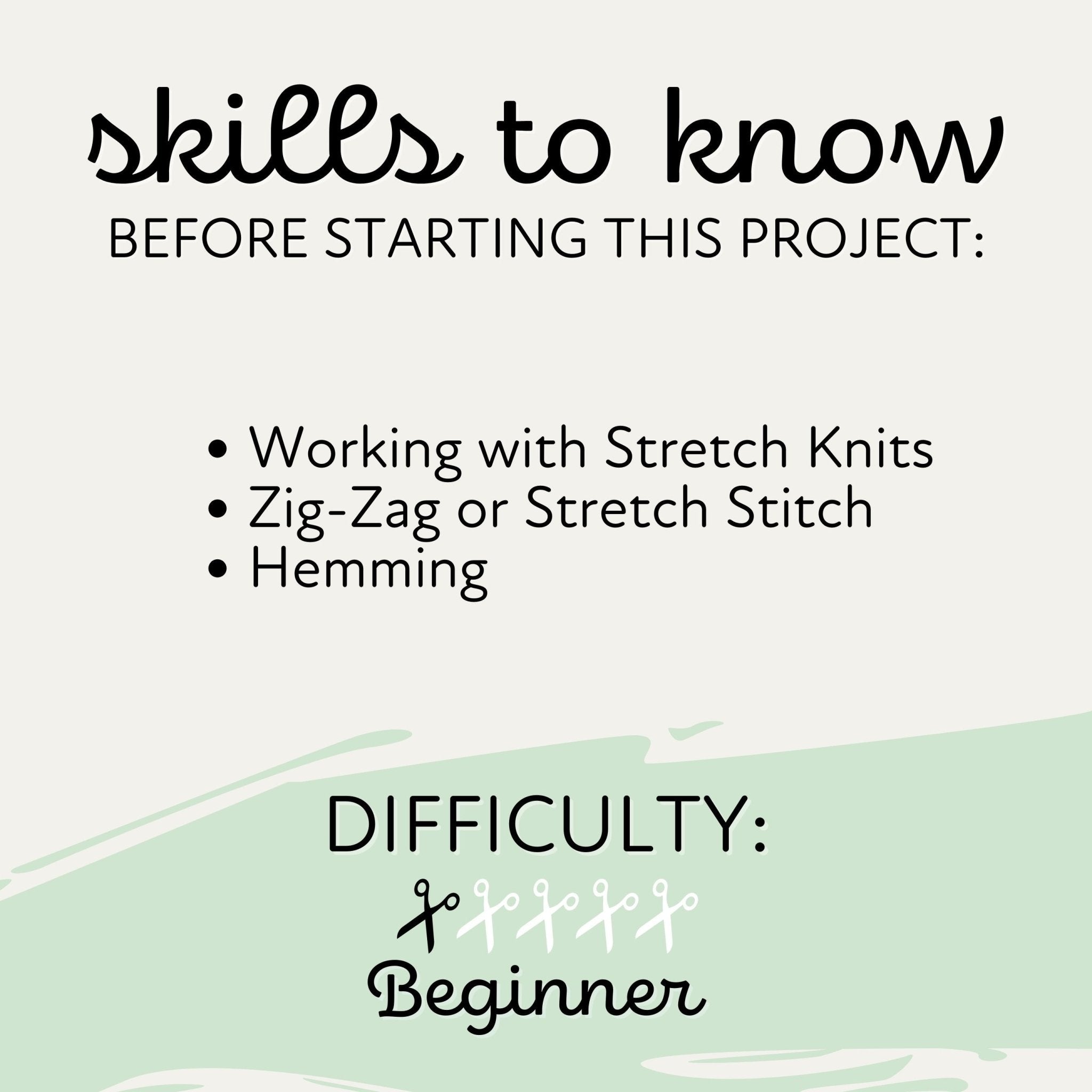 a poster with the words skills to know before starting this project
