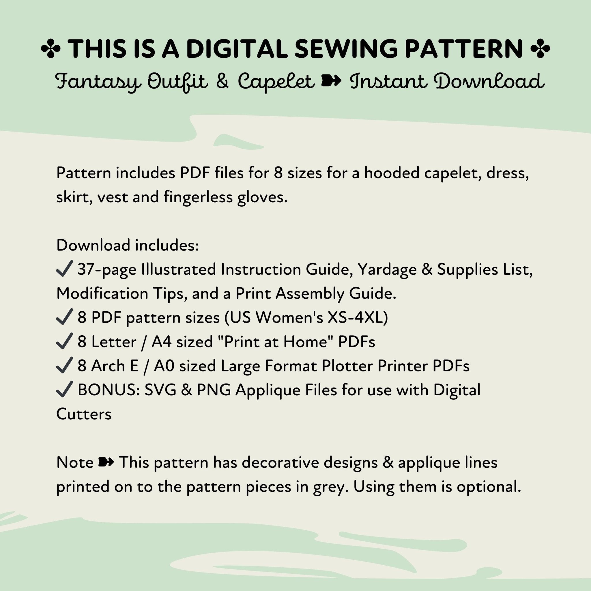 Fantasy Outfit and Capelet - Maridah