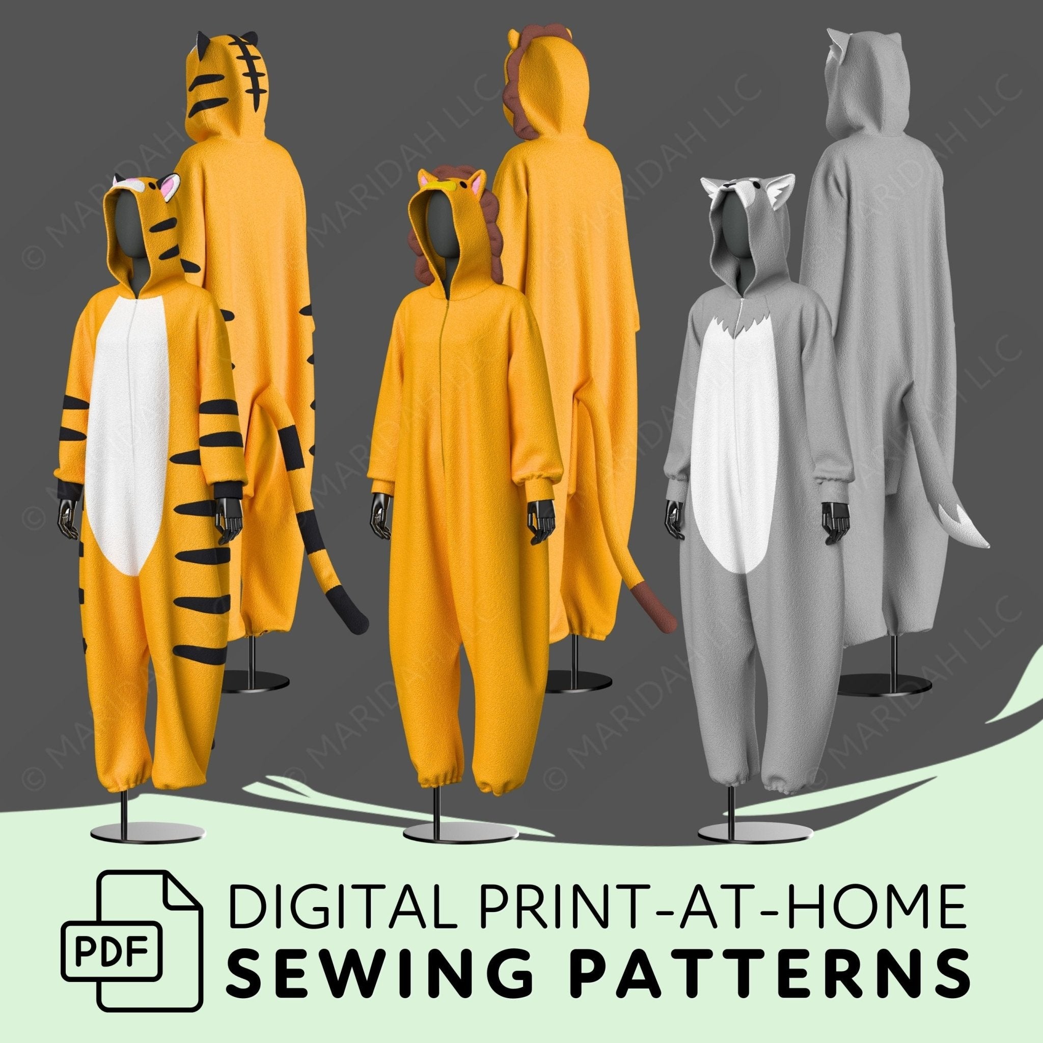 Kigurumi Pattern Pack vol 3 - Maridah