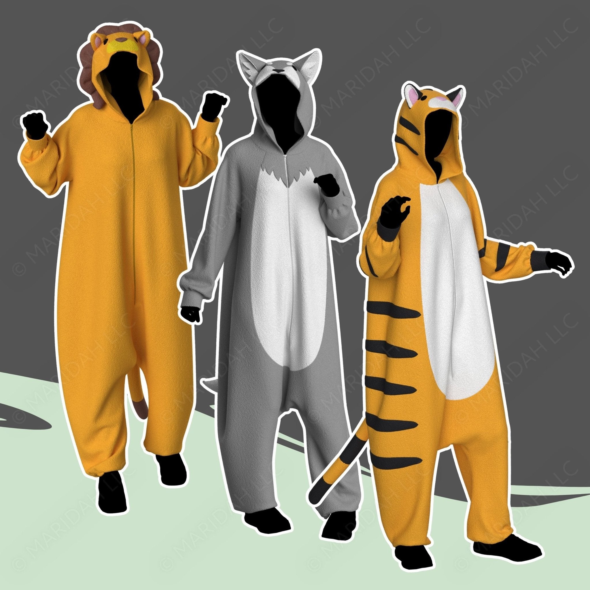 Kigurumi Pattern Pack vol 3 - Maridah