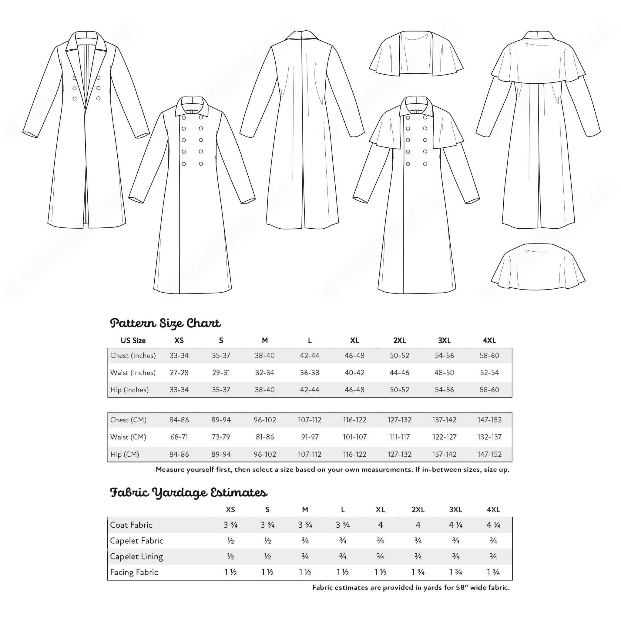 a pattern for a women&