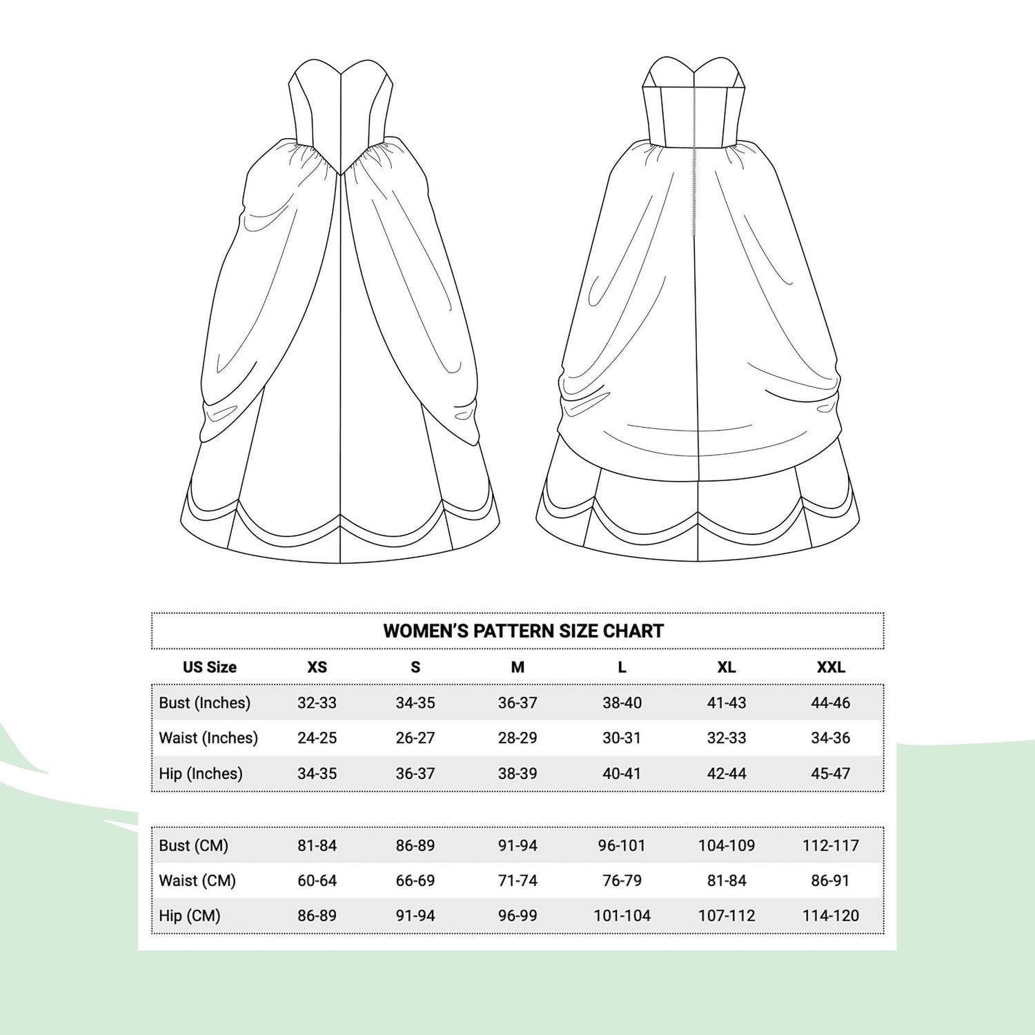 Poofy Peplum Wedding Dress - Maridah