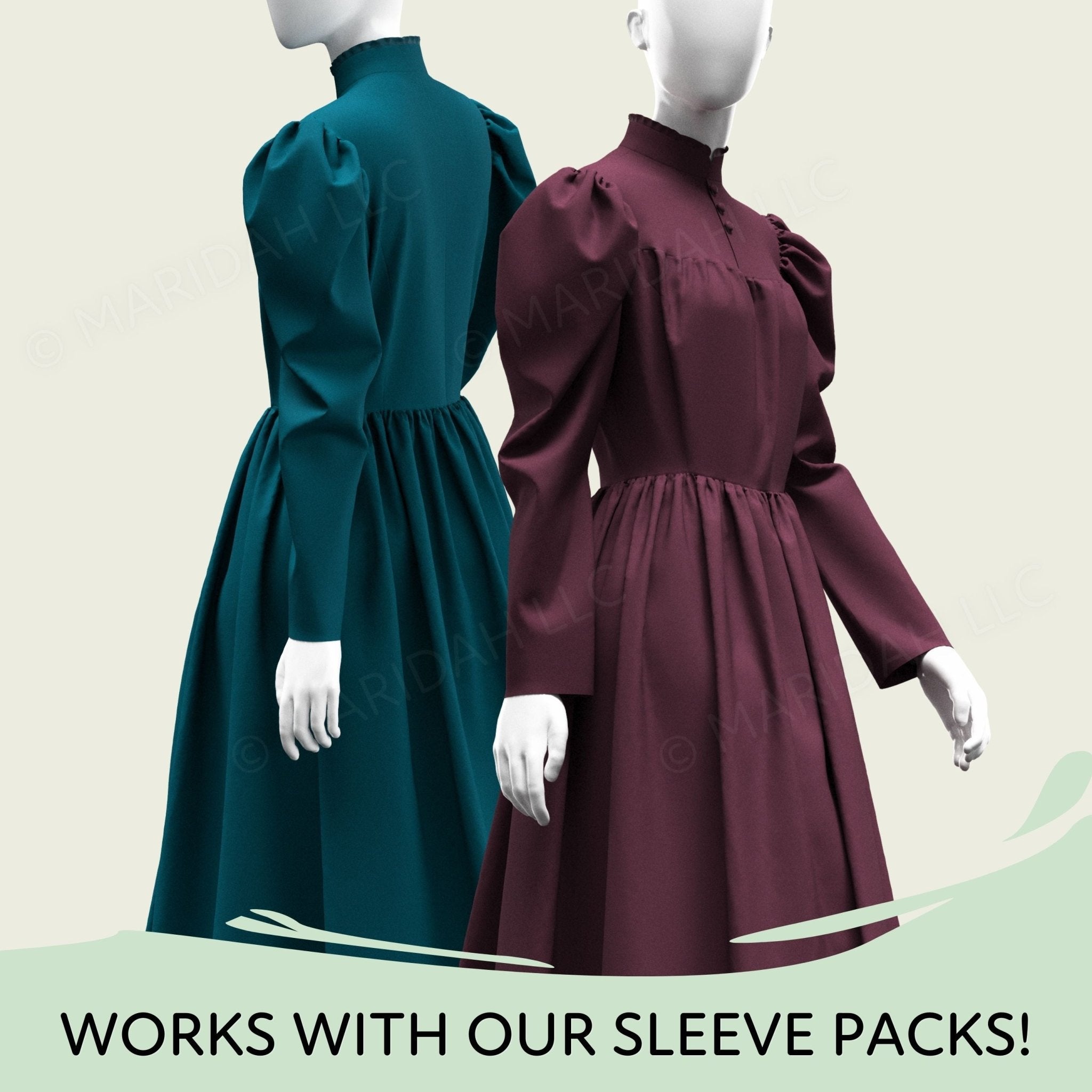 Vintage Walking Dress - Maridah