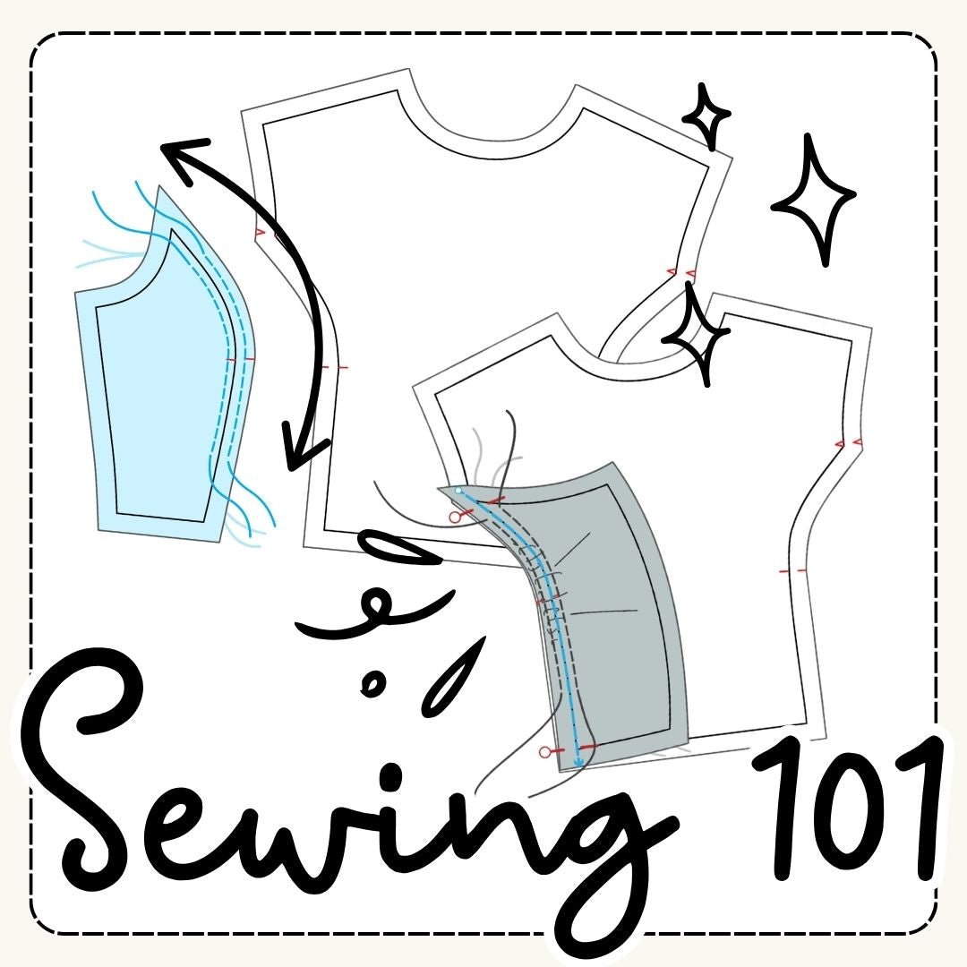 Pattern Terminology: Basting Stitches - Maridah