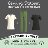 3 Piece Tunic Outfit Bundle - Maridah