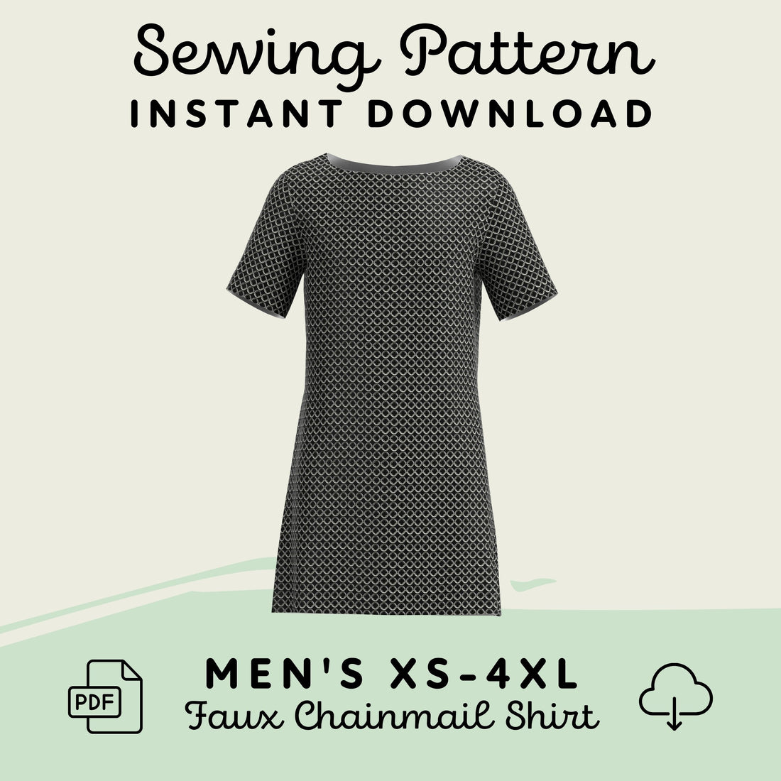 Faux Chainmail Shirt