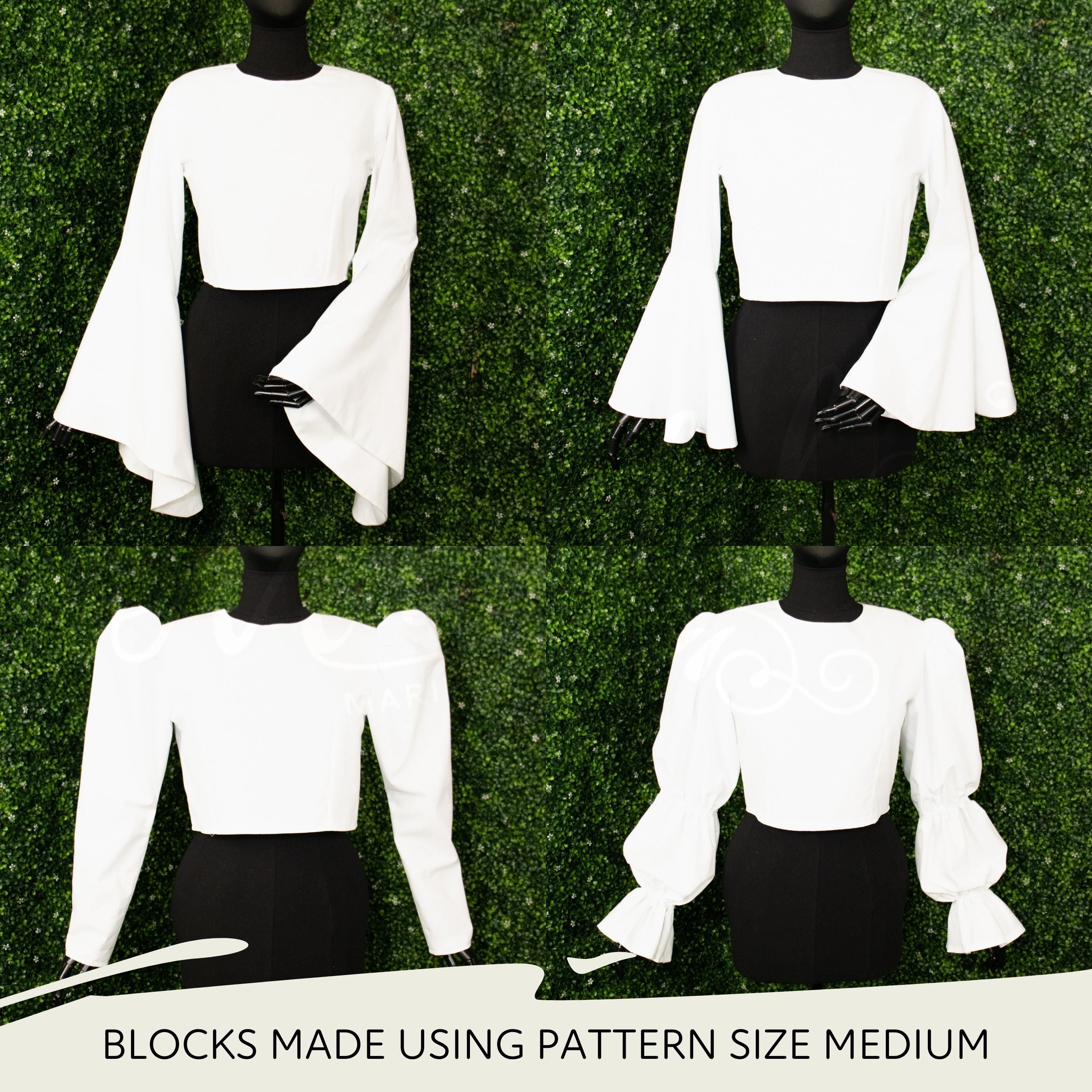 Cosplay Sleeve Sewing Pattern Pack