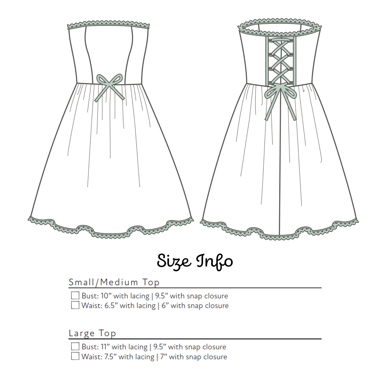 BJD Strapless Dress for 1/3 Dolls Printable Sewing Pattern – Maridah BJD Strapless Dress for 1/3 Dolls Printable Sewing Pattern – Maridah