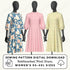 Bottleneck Mod Dress Printable Sewing Pattern PDF Sewing Pattern File