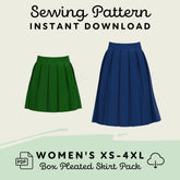 Box Pleated Skirt Pack - Maridah