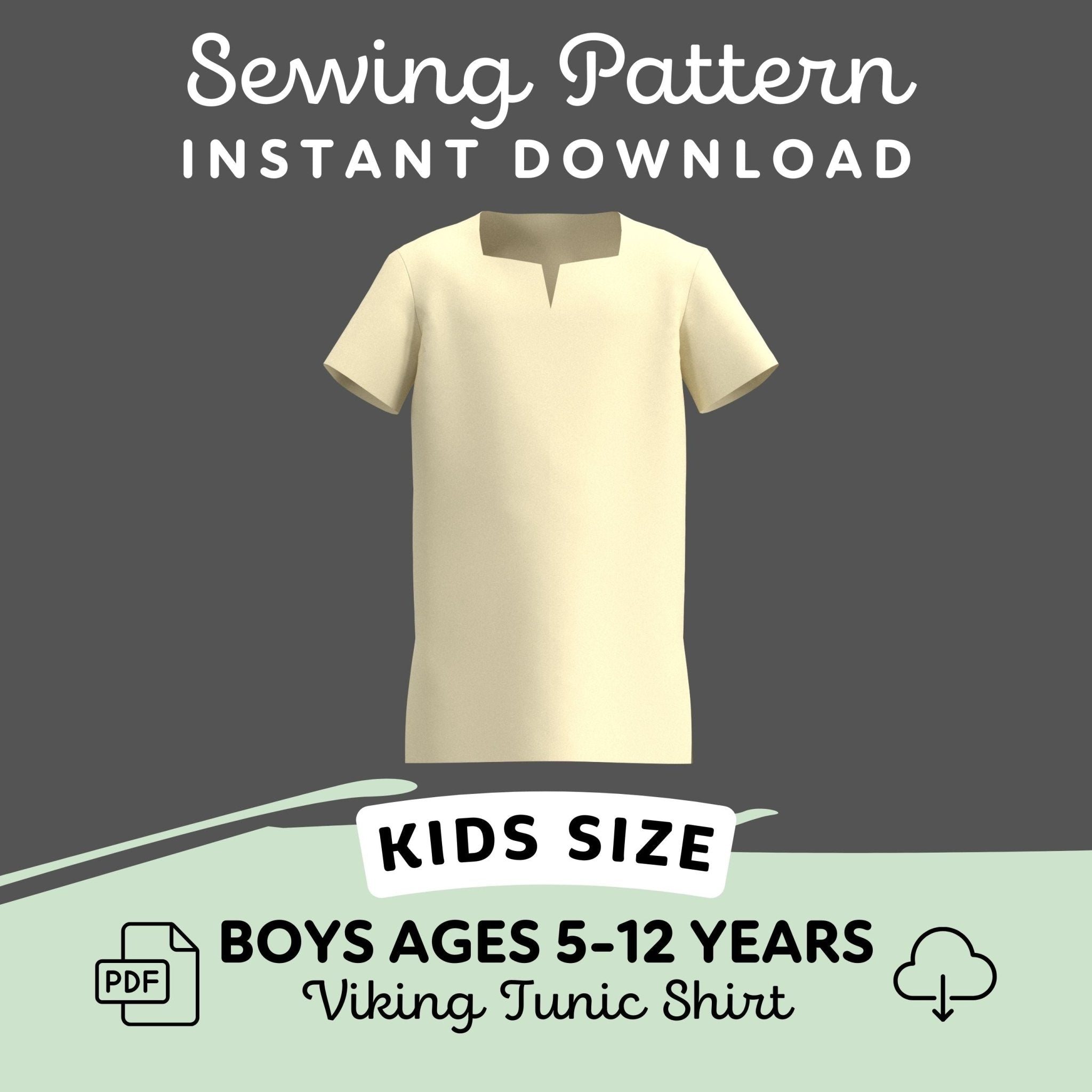 Boys Viking Tunic Shirt - Maridah