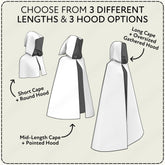 Cape Pack vol 3: Fitted A - line Cape Sewing Patterns PDF Sewing Pattern File