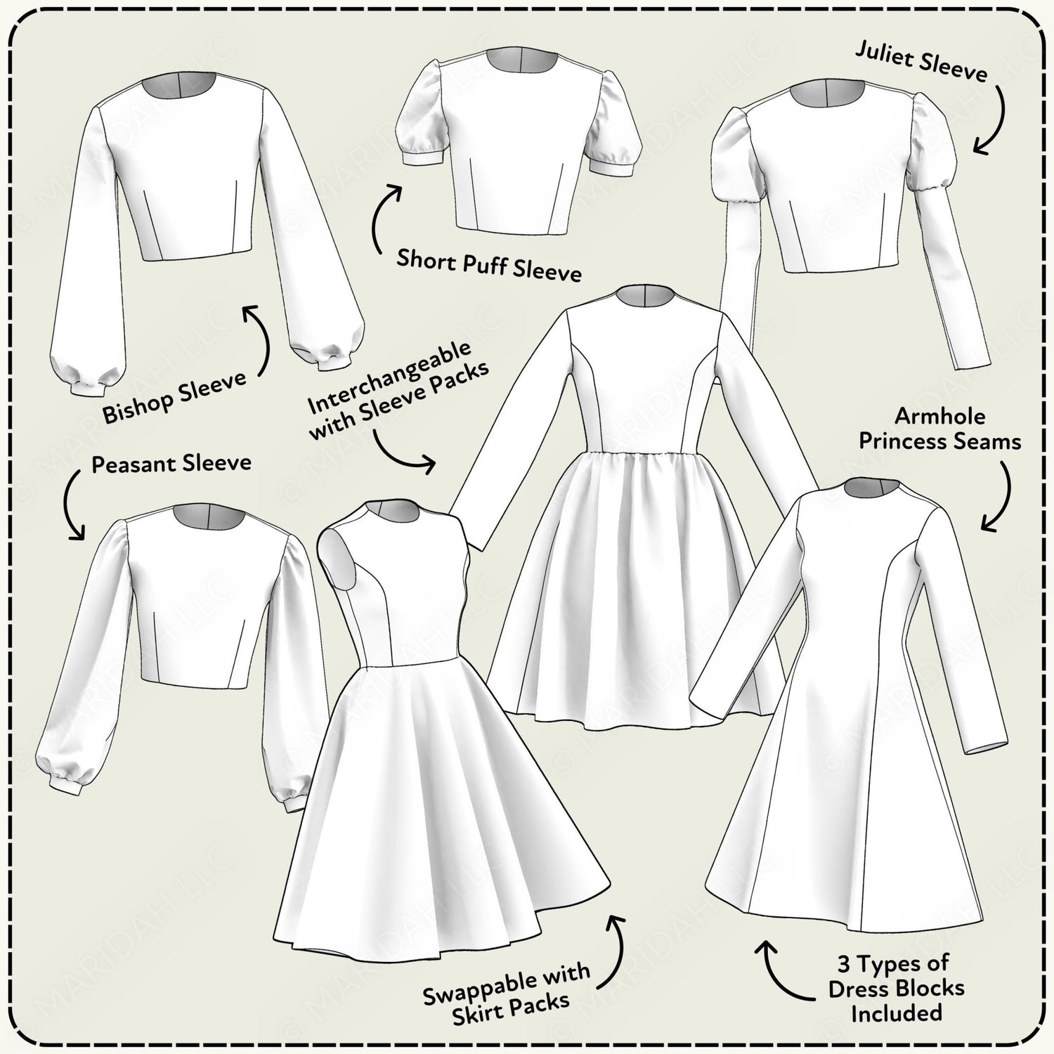 Cosplay Basics Sewing Pattern Bundle A PDF Sewing Pattern File