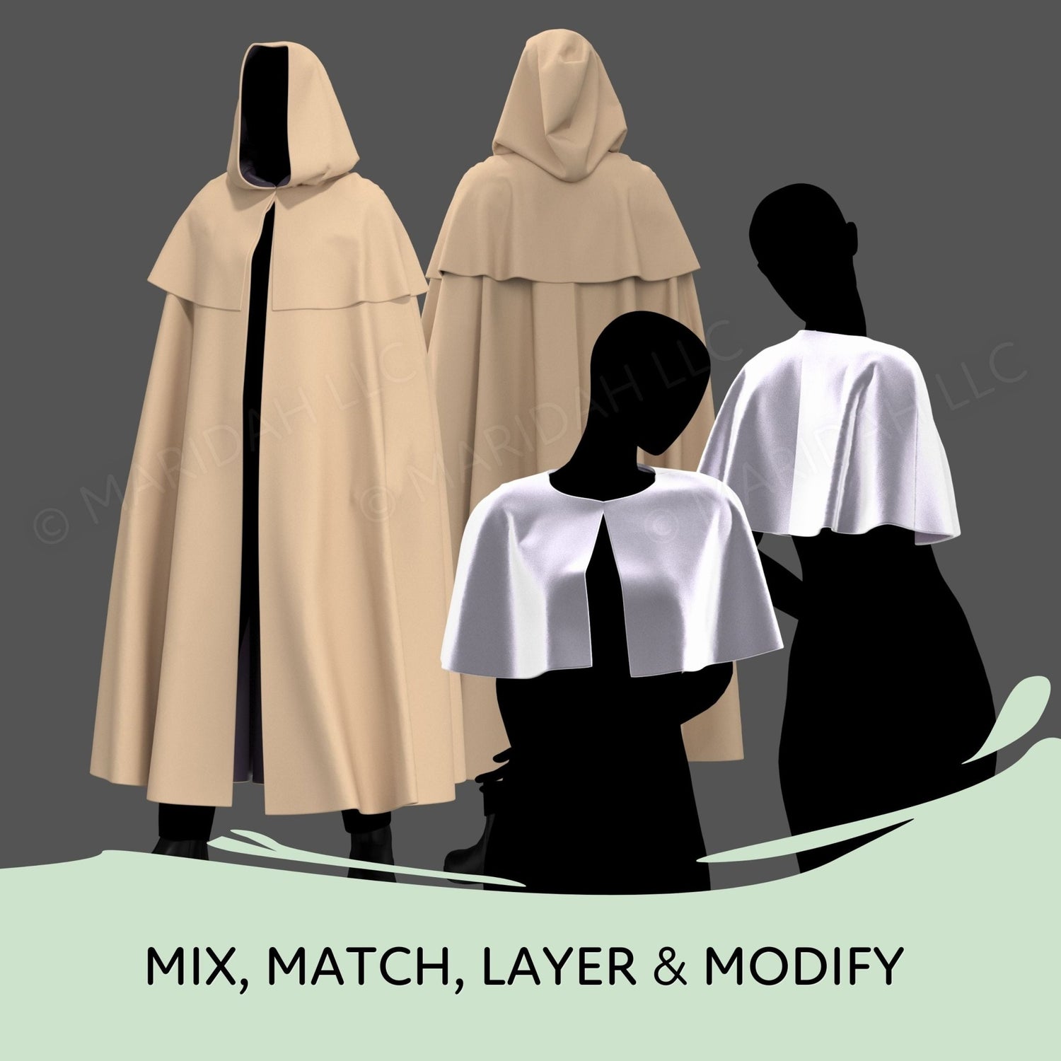 Cosplay Cape Pack vol 1 - Maridah