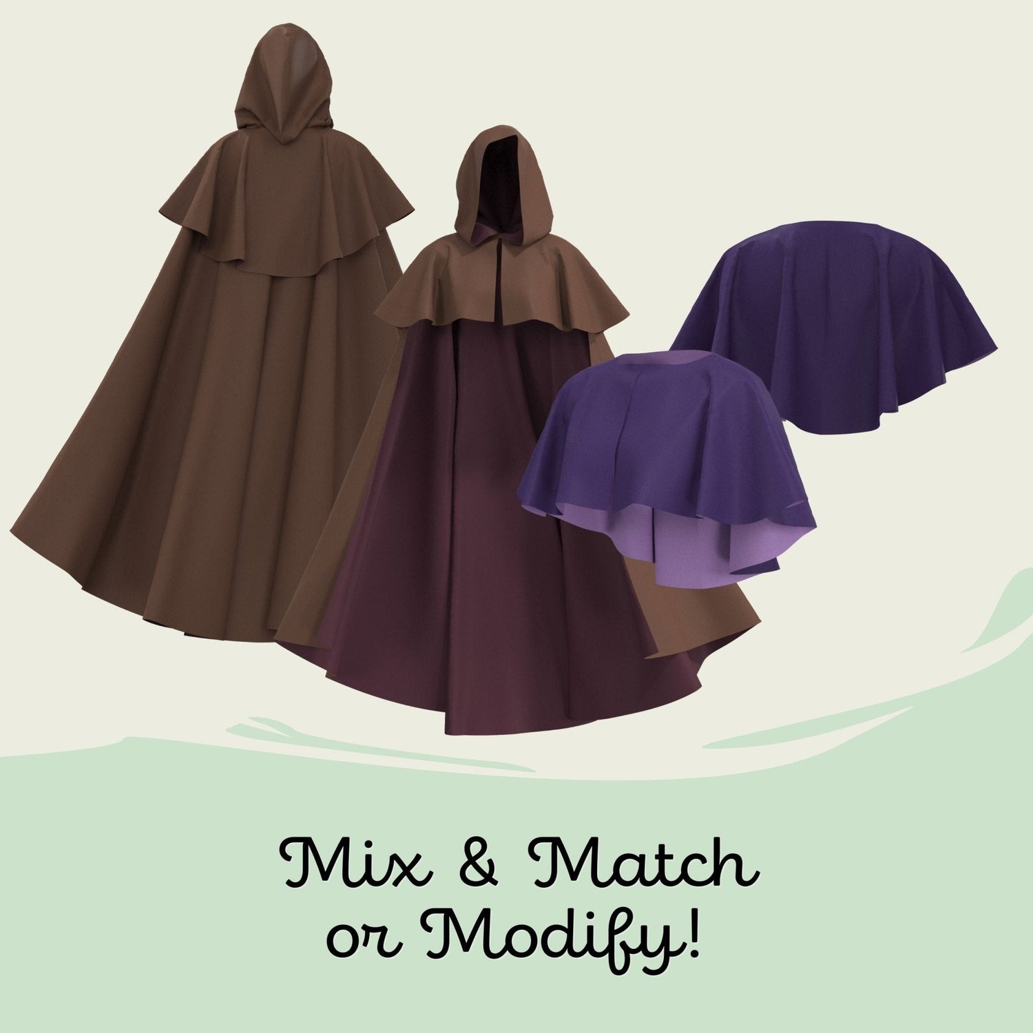 Cosplay Cape Pack vol 2 - Maridah