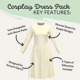 Cosplay Dress Pack vol 2 - Maridah