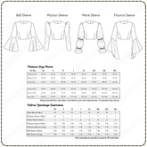 Cosplay Sleeve Pack vol 3 Printable Sewing Pattern PDF Sewing Pattern File