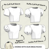 Cosplay Sleeve Pack vol 4 Printable Sewing Pattern PDF Sewing Pattern File