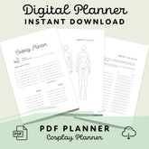 Digital Cosplay Planner - Maridah