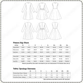 Dress Blocks vol 1: Princess Seam Dress Sewing Patterns PDF Sewing Pattern File