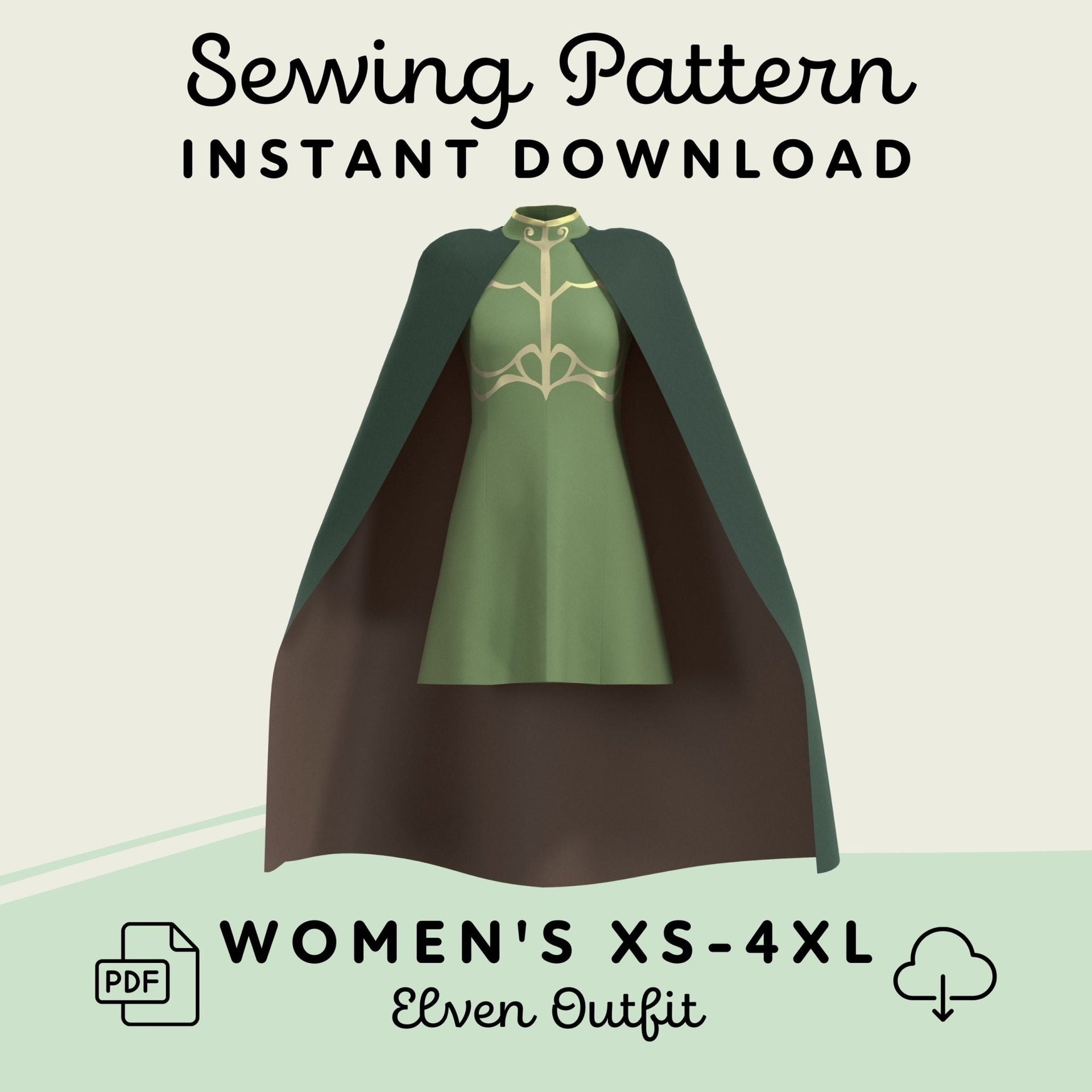 christmas elf dress pattern Christmas Elf and pattern review