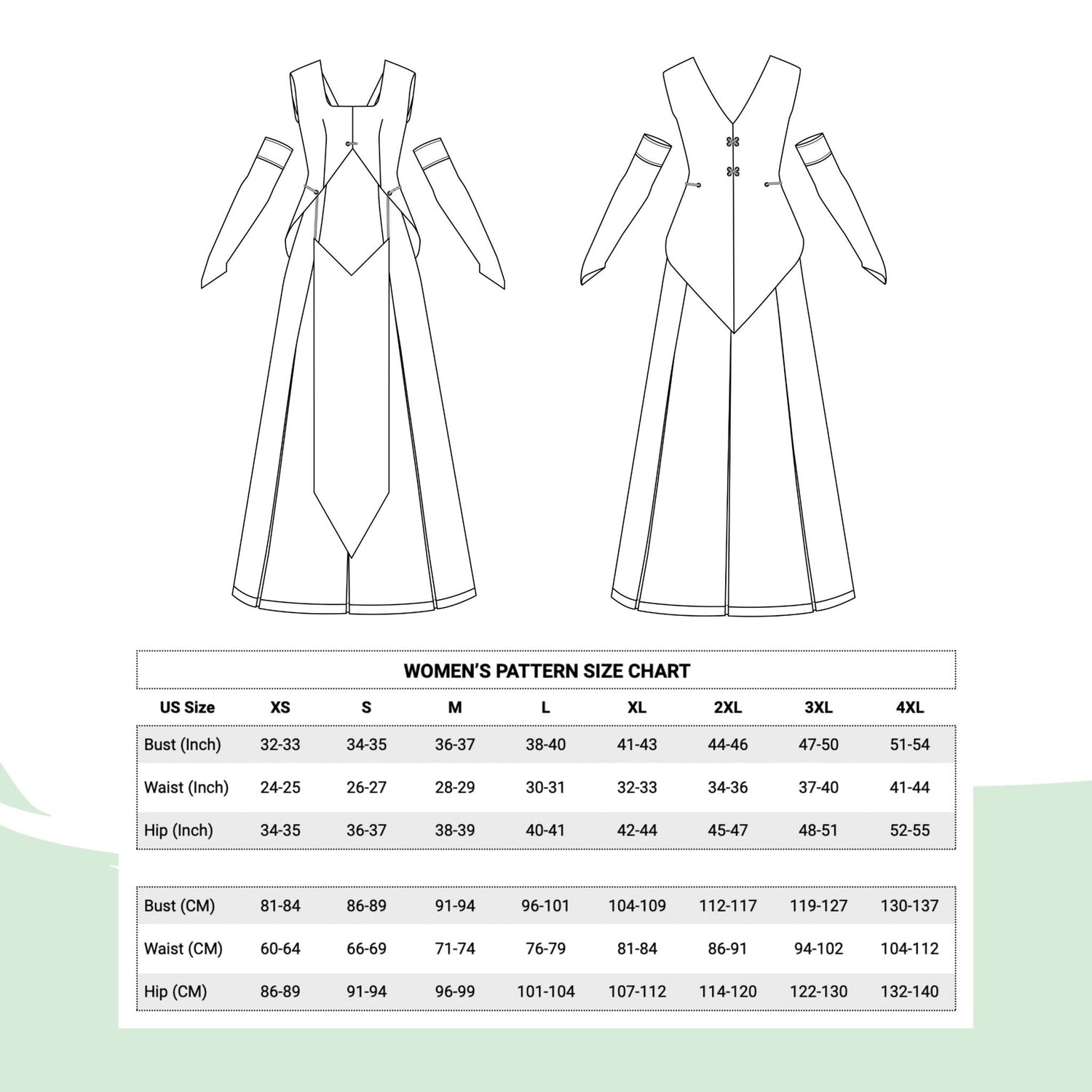 Elven Princess Dress Sewing Pattern – Maridah elven-princess-dress-sewing-pattern-maridah