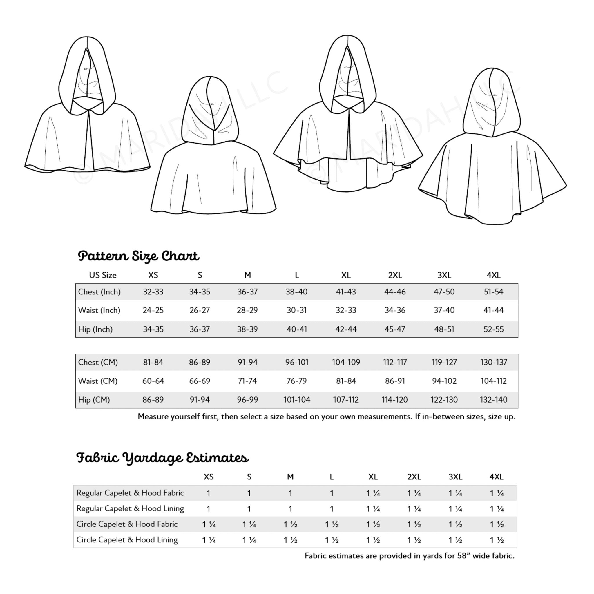 Hooded Capelet Pack - Maridah