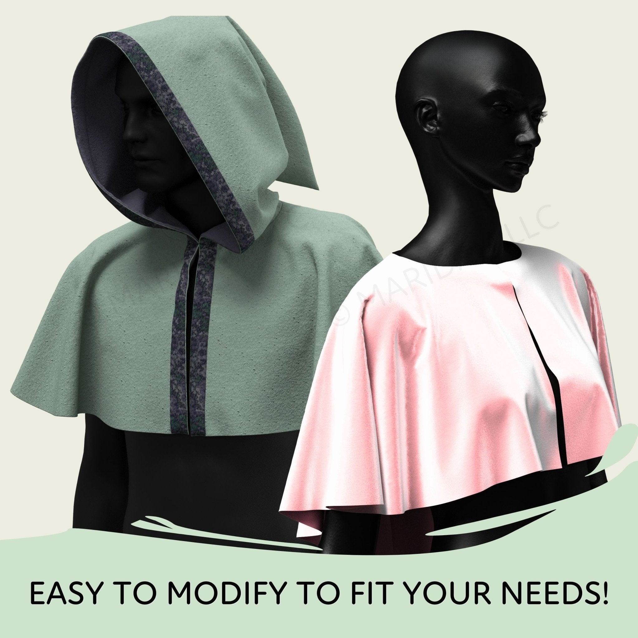 Hooded Capelet Pack - Maridah