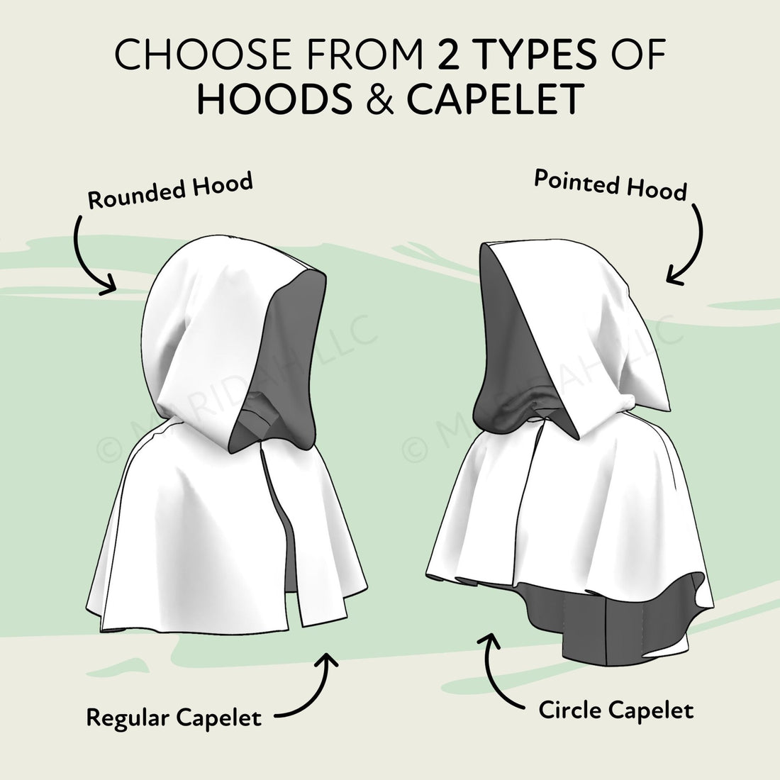 Hooded Capelet Pack - Maridah