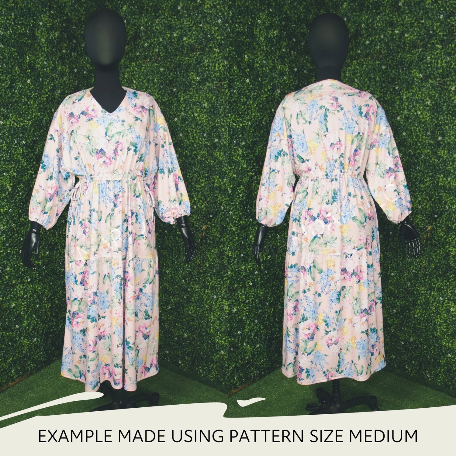 Kaftan Maxi Dress - Maridah