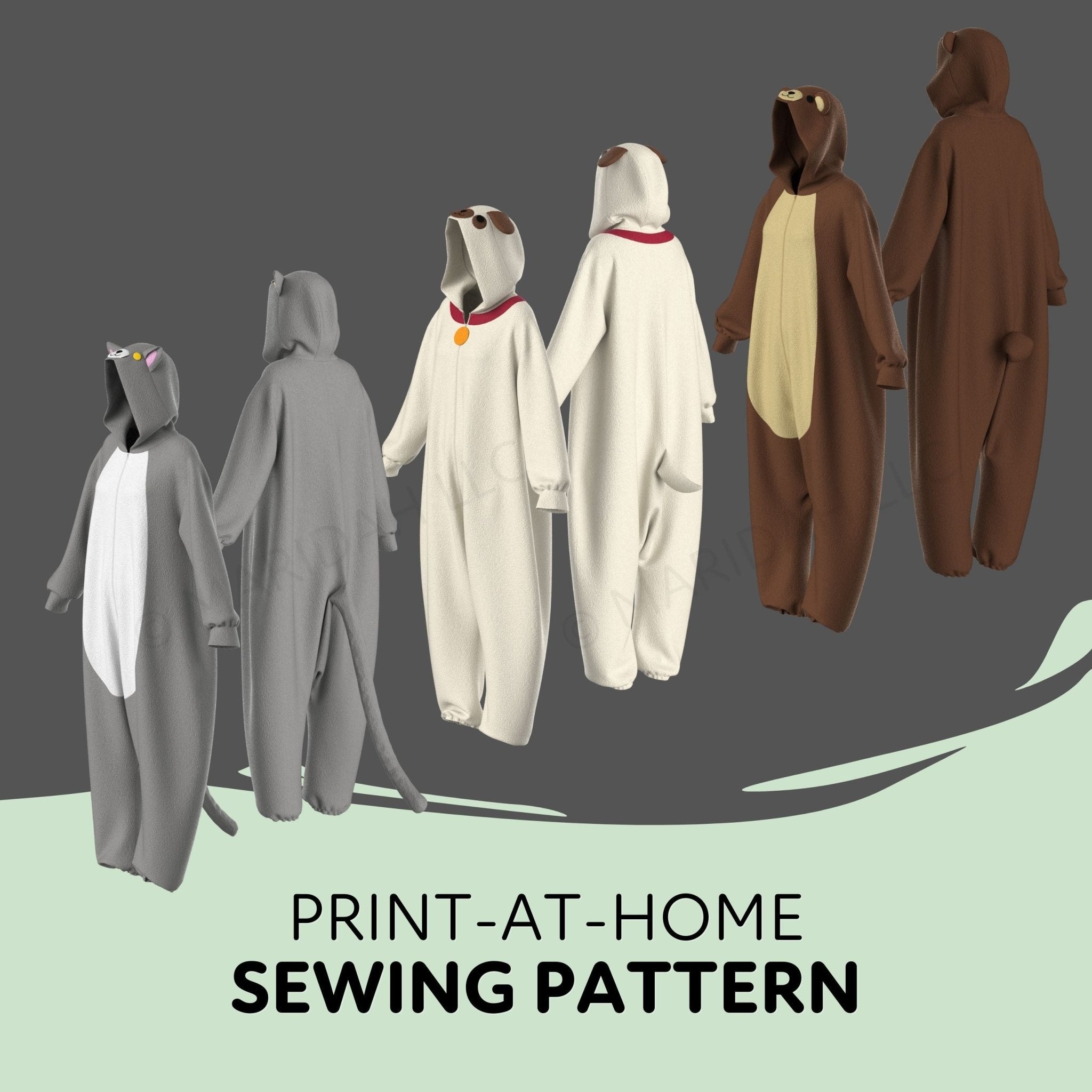 Kigurumi Pattern Pack vol 2 - Maridah