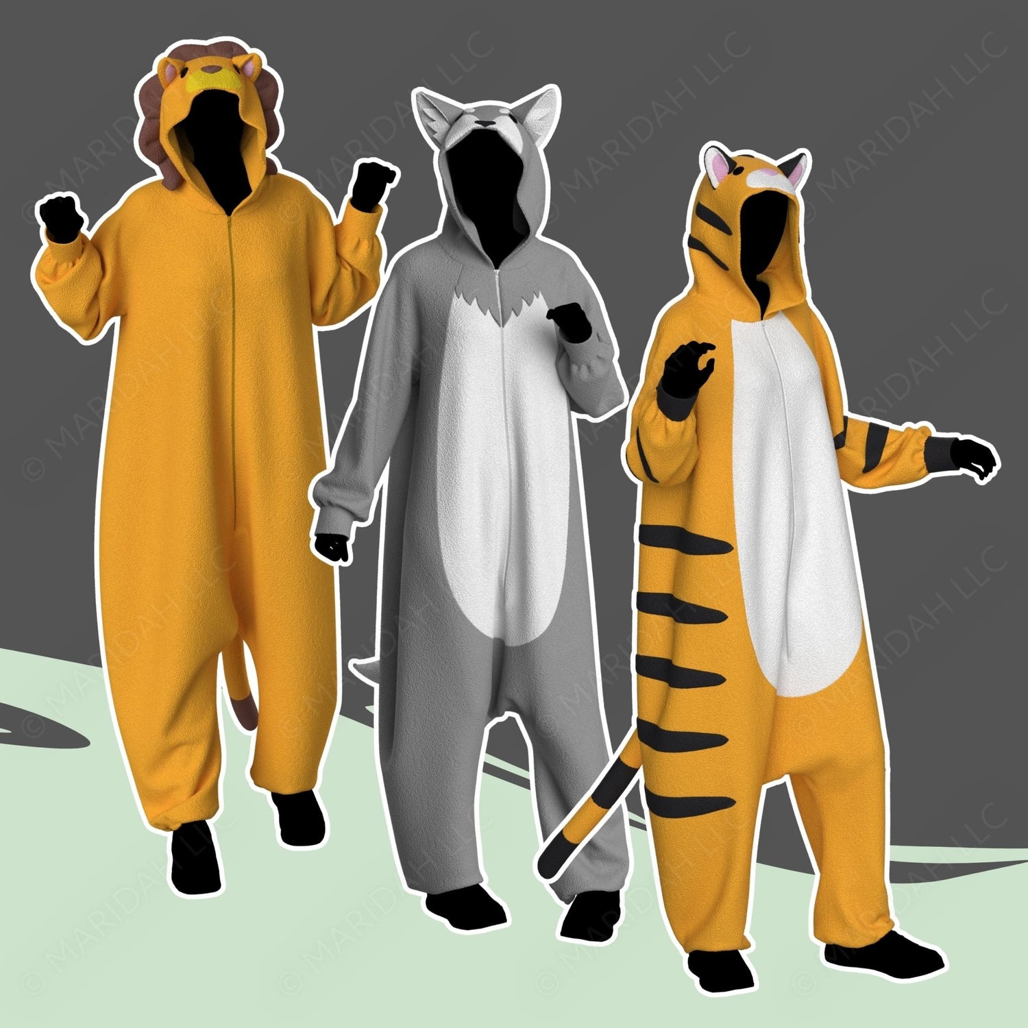 Kigurumi Pattern Pack vol 3 - Maridah