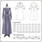 Lavalliere Bow Dress Printable Sewing Pattern PDF Sewing Pattern File