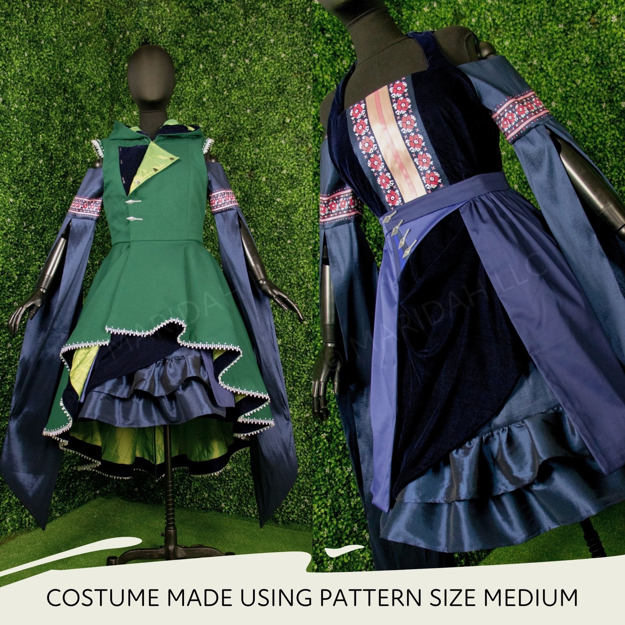 Layered Fantasy Outfit Sewing Pattern