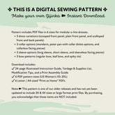 Make Your Own Gijinka Dress Sewing Pattern