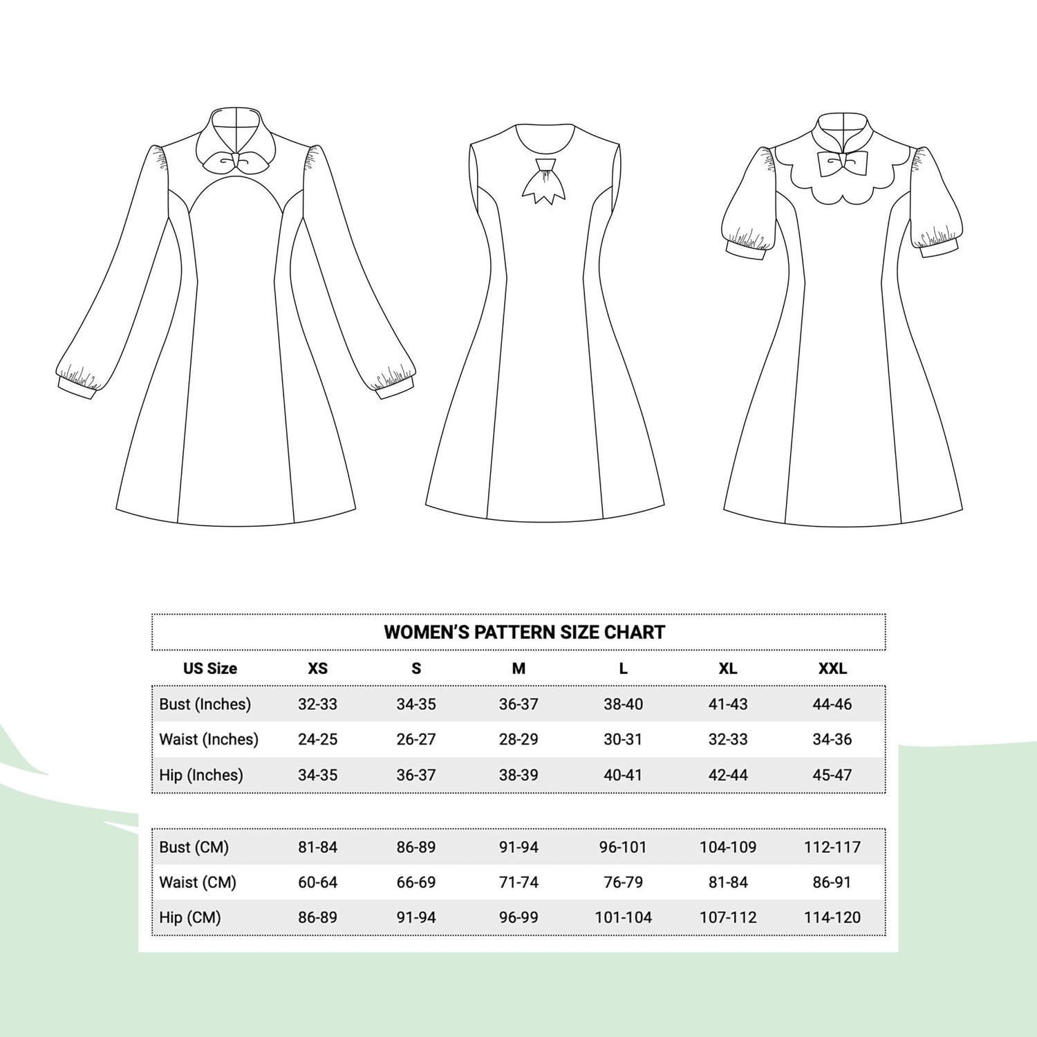 Make Your Own Gijinka Dress Sewing Pattern