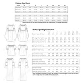 the pattern for a dress with a long sleeves