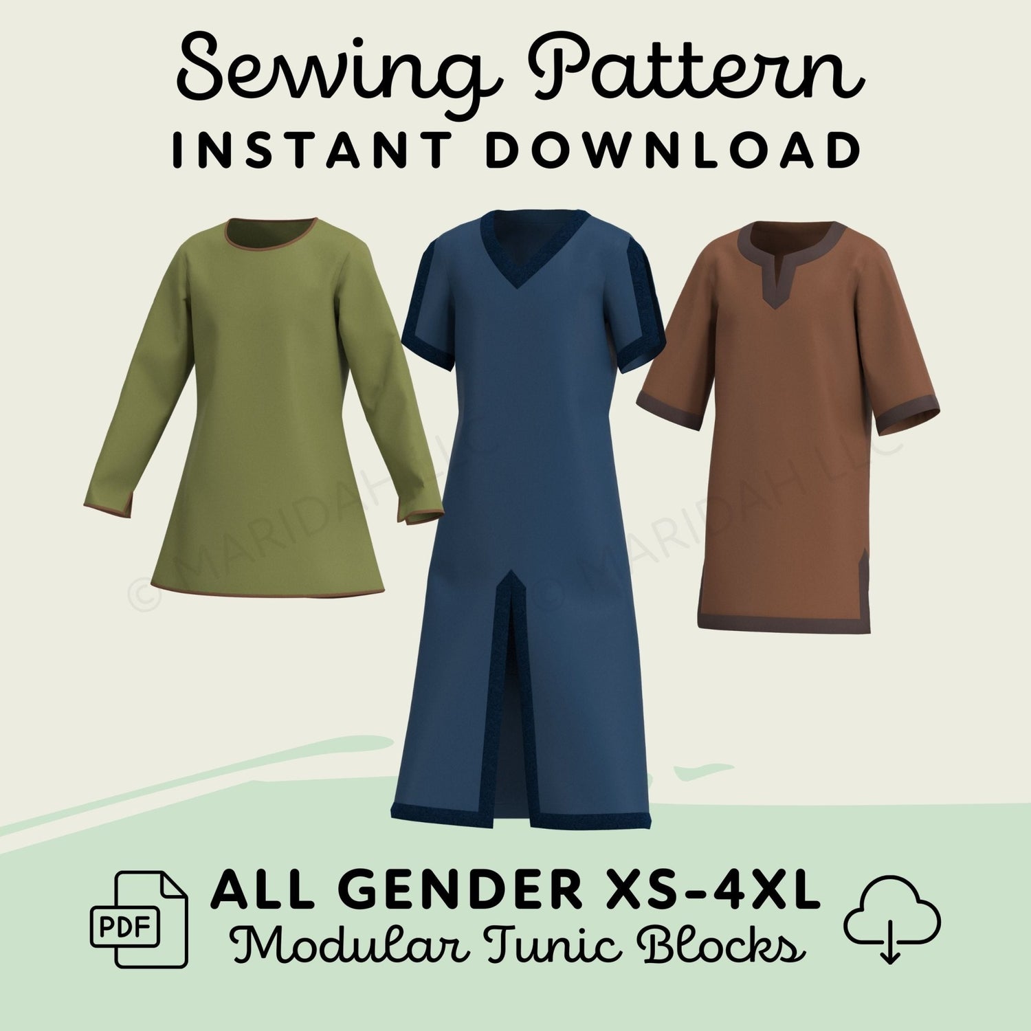 Modular Tunic Blocks - Maridah