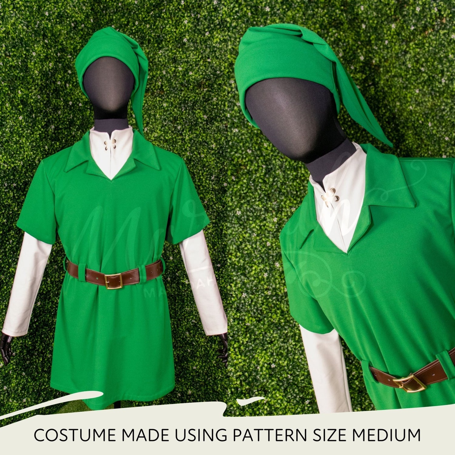 Notched Collar Tunic Outfit - Maridah