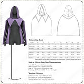 Regal Hooded Cape Printable Sewing Pattern PDF Sewing Pattern File