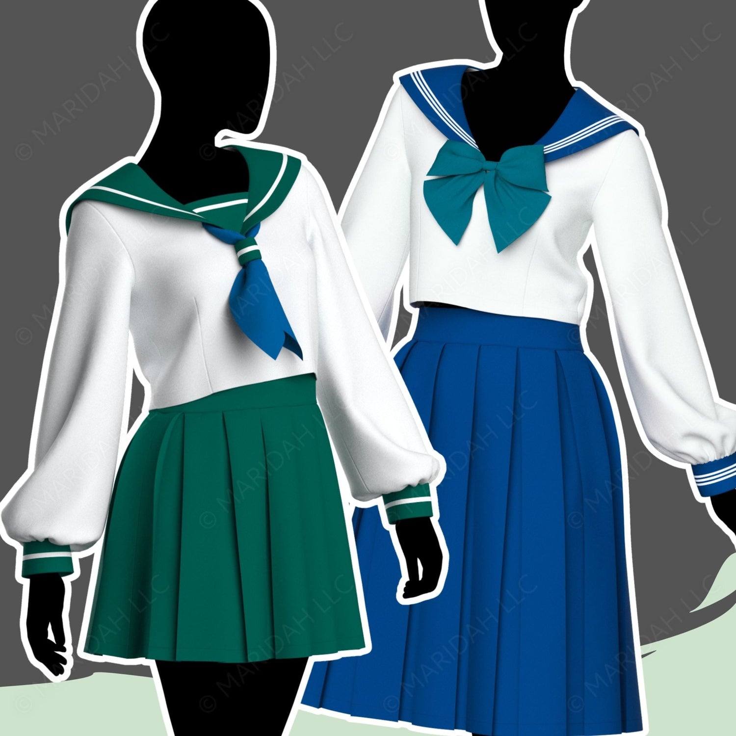 Sailor Collar Shirt Pack - Maridah