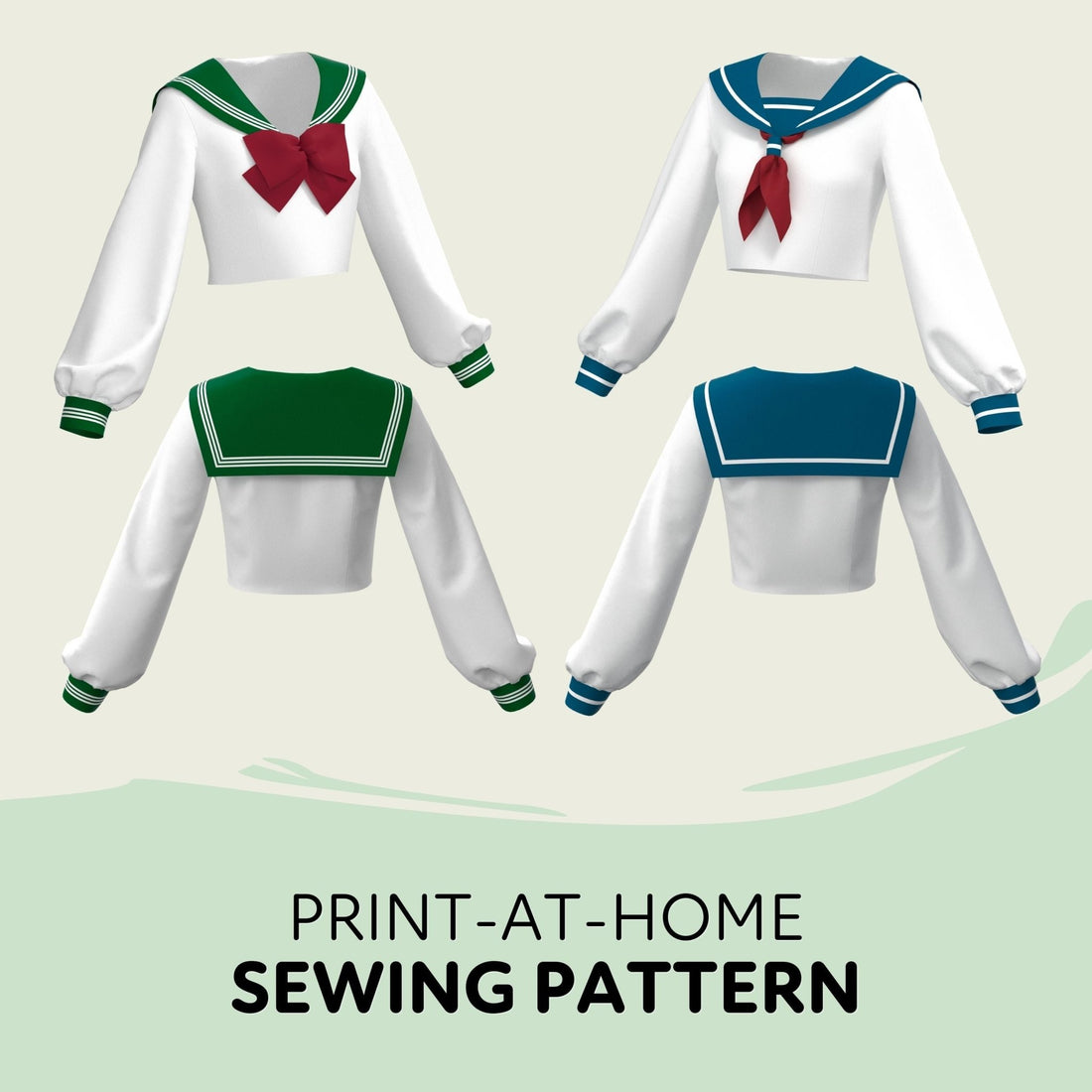 Sailor Collar Shirt Pack - Maridah