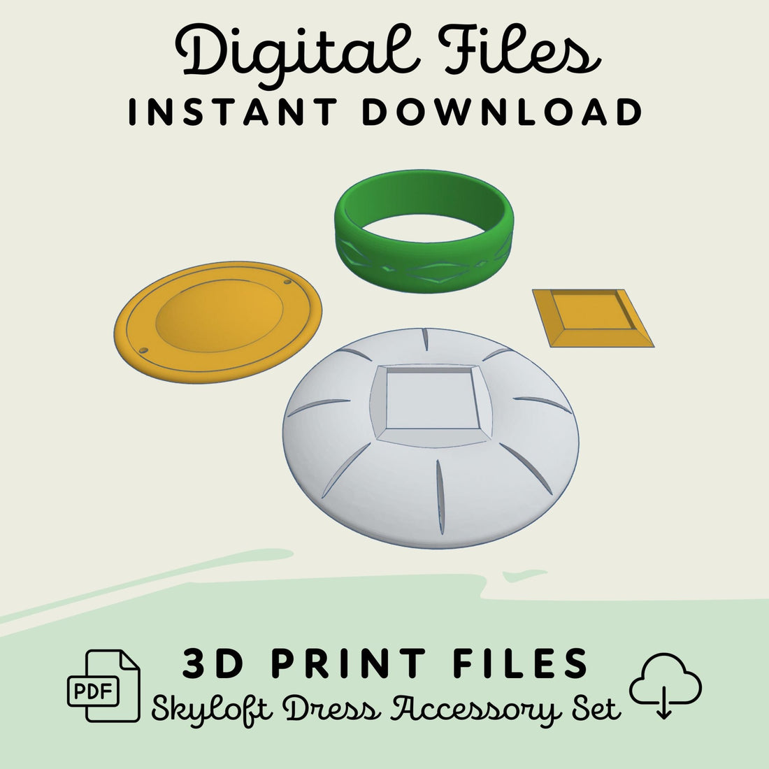 Skyloft Accessory 3D Print Files - Maridah