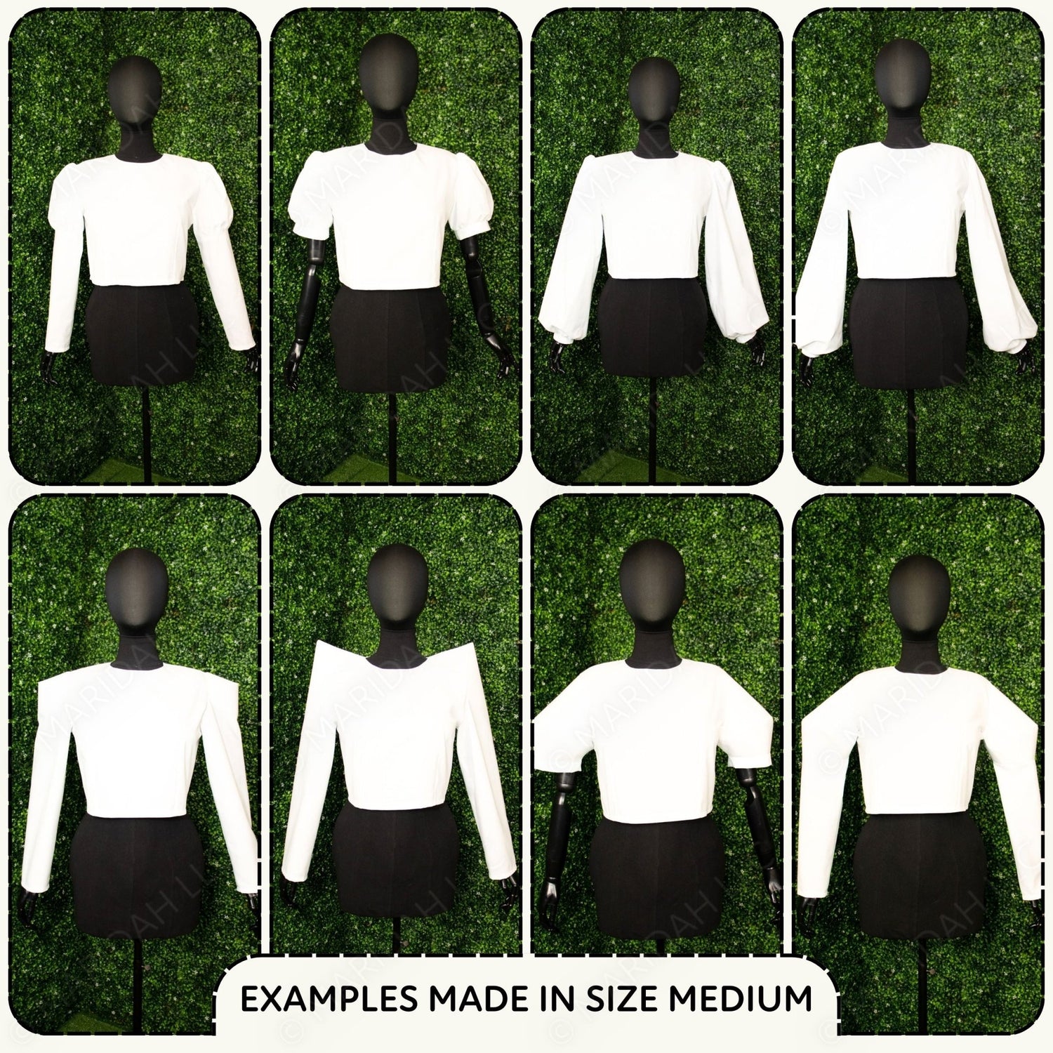 Sleeve Packs 1 &amp; 2 Sewing Pattern Bundle PDF Sewing Pattern File