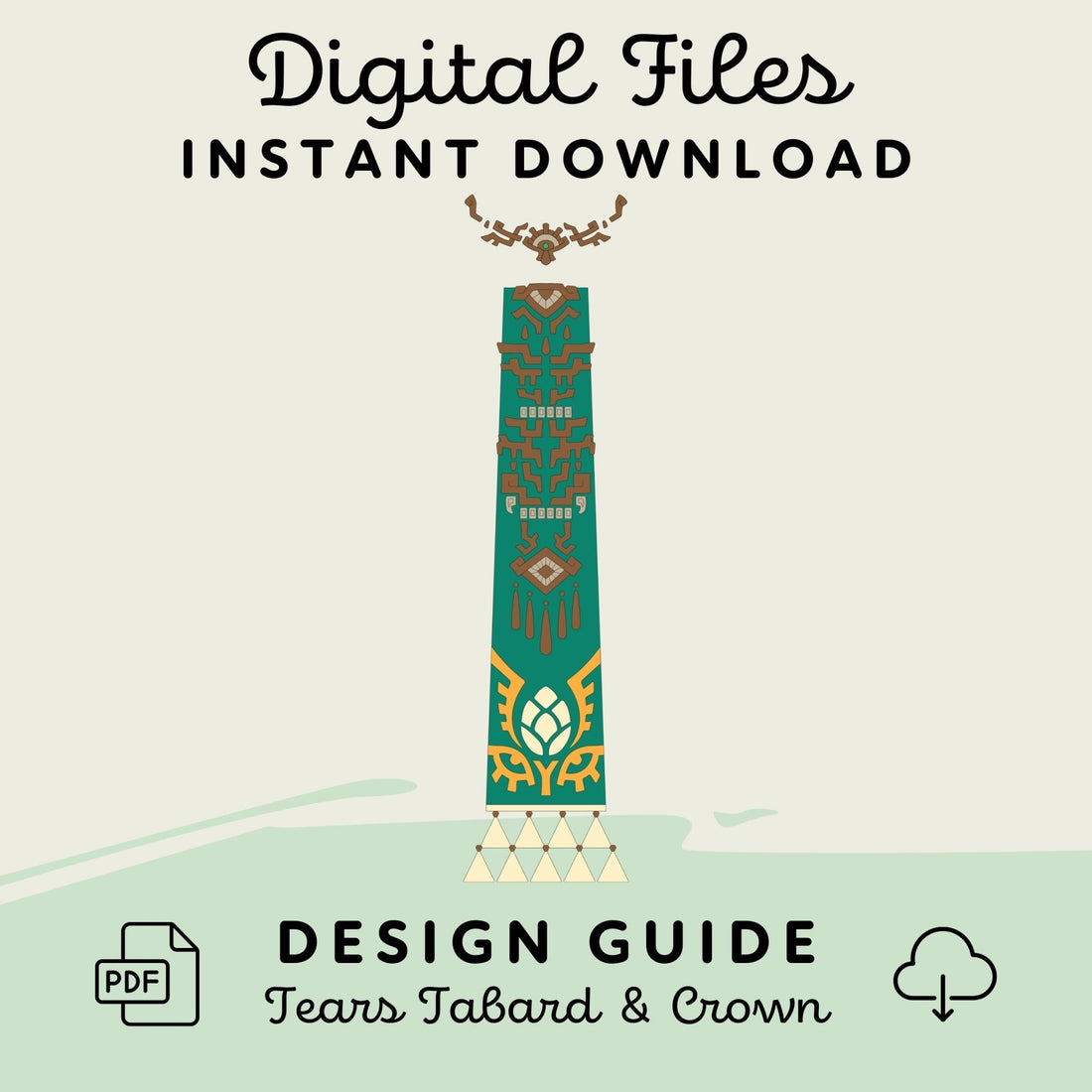 Tears Tabard and Crown Design Guides - Maridah