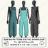 Tie - off Bib Overalls Printable Sewing Pattern PDF Sewing Pattern File