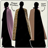 Vampire Collar Cape Printable Sewing Pattern PDF Sewing Pattern File