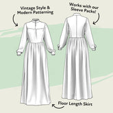 Vintage Walking Dress - Maridah